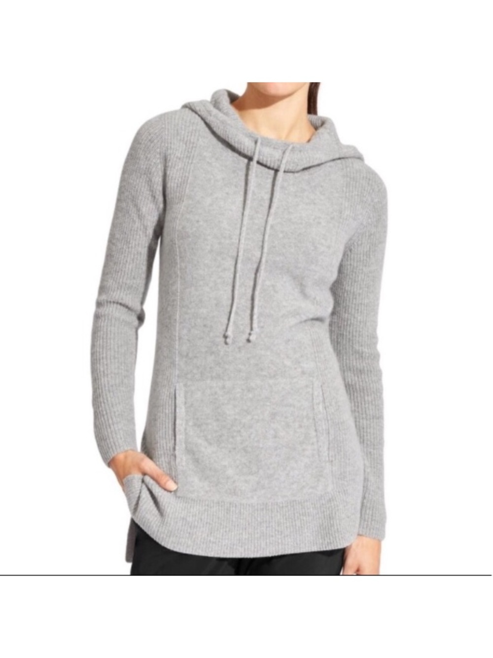 Athleta cashmere Aurora hoodie sweater Top